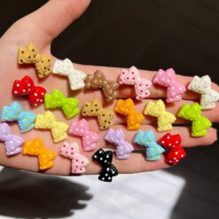مهره خال خالی براق پاپیونی ‌کد 4217