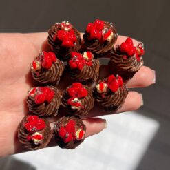 پلاک کاپ کیک شکلاتی چری کد 4262