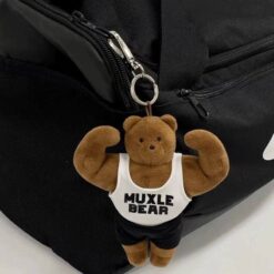 آویز جاکلیدی پولیشی MUXLE BEAR کد 4304