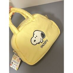 مینی بگ دستی SNOOPY لیمویی کد 4313
