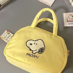 مینی بگ دستی SNOOPY لیمویی کد 4313 - Image 4