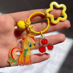 آویز جاکلیدی شفاف پونی کوچولو کد 4380 - تصویر 3