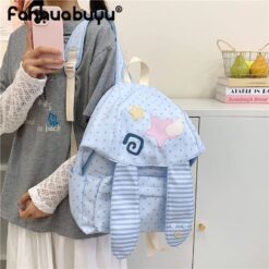 کوله‌پشتی گوش خرگوشی خال خالی WanWalk کد 4408