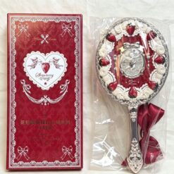 آینه دستی پرنسسی فرشته عشق توت‌فرنگی کد 4556