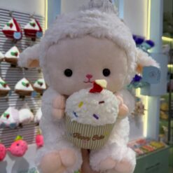 عروسک بره تولدی Happy Cake شکلاتی کد 4684
