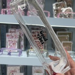 جامدادی شفاف طرح دار سفید کد 4879 - تصویر 4