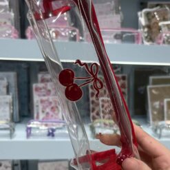 جامدادی شفاف طرح دار قرمز کد 4880 - تصویر 4