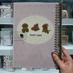 کلاسور شفاف Sweet puppy کد 4912 - تصویر 4