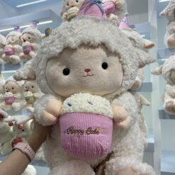 عروسک بره تولدی Happy Cake بزرگ کد 4952